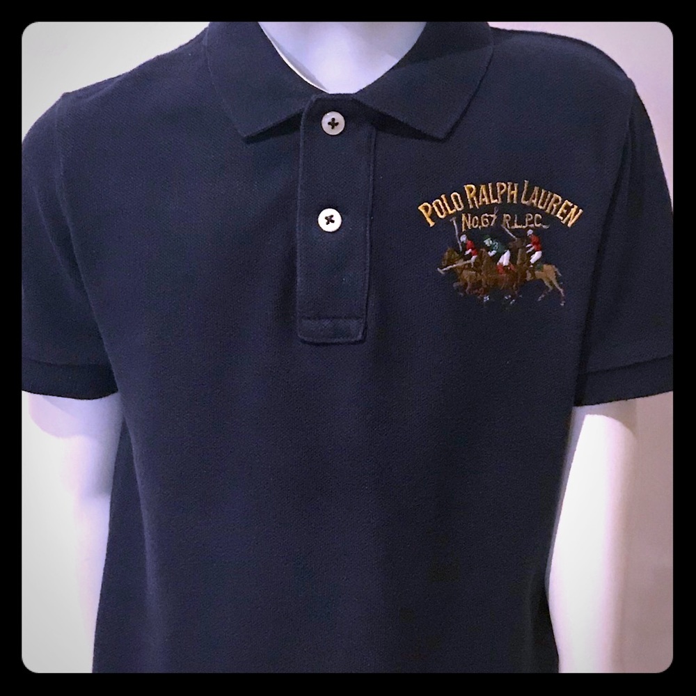 Like New Kids Navy Blue Polo by Ralph Lauren Shirt